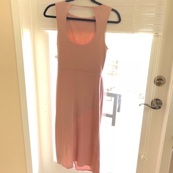 TOPSHOP Slinky Dress Midi Dress - Picture 6 of 7